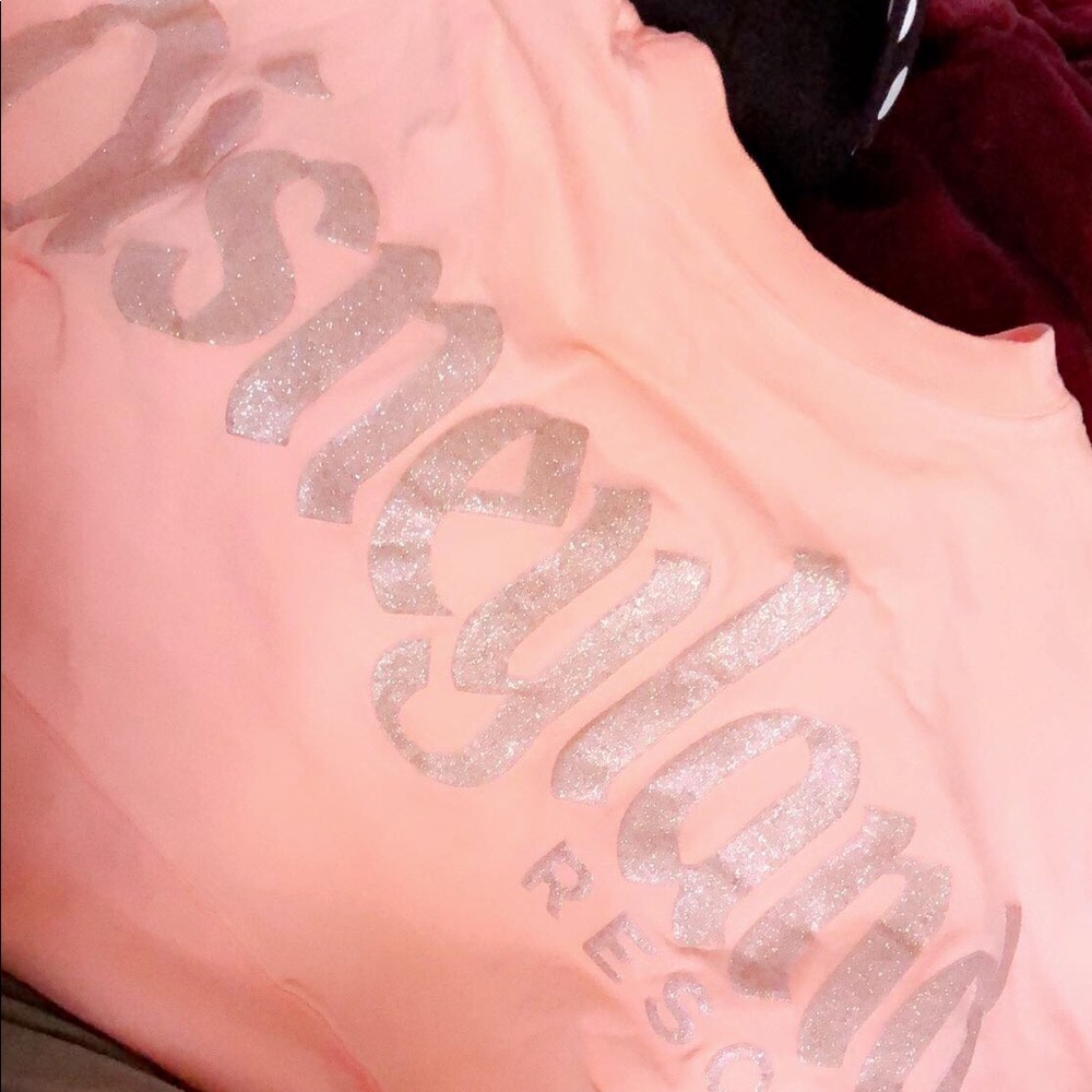 Disneyland rose gold shirt